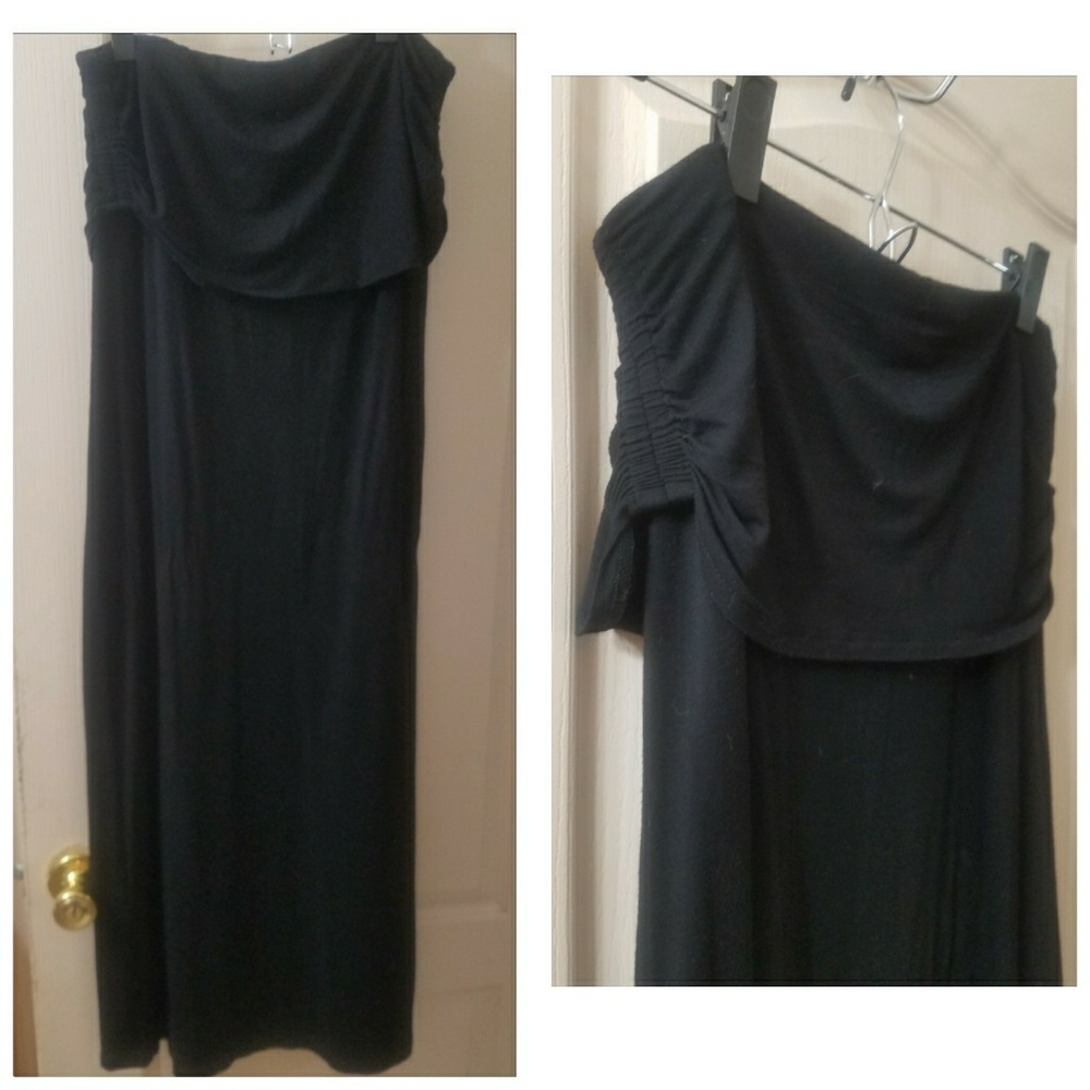 Black Maxi skirt Large