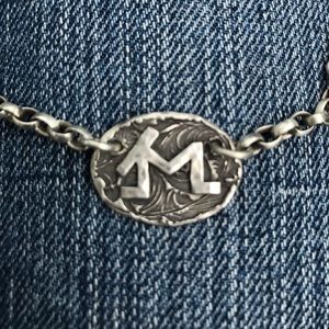 Sterling silver choker