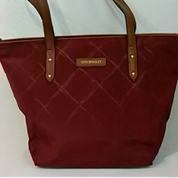 Vera Bradley Handbags - Small Ella tote NWT Vera Bradley Preppy Poly