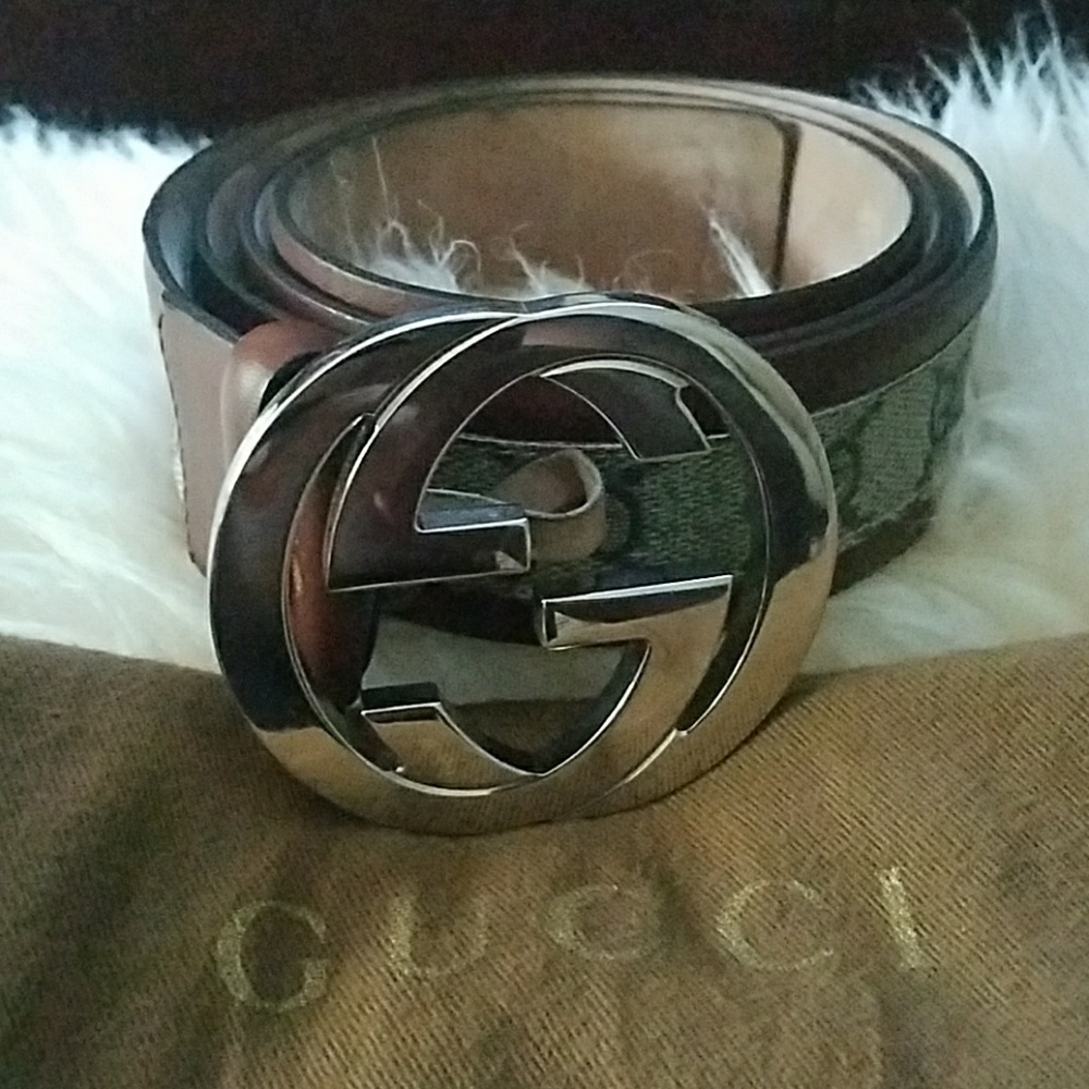 Brown Gucci Belt