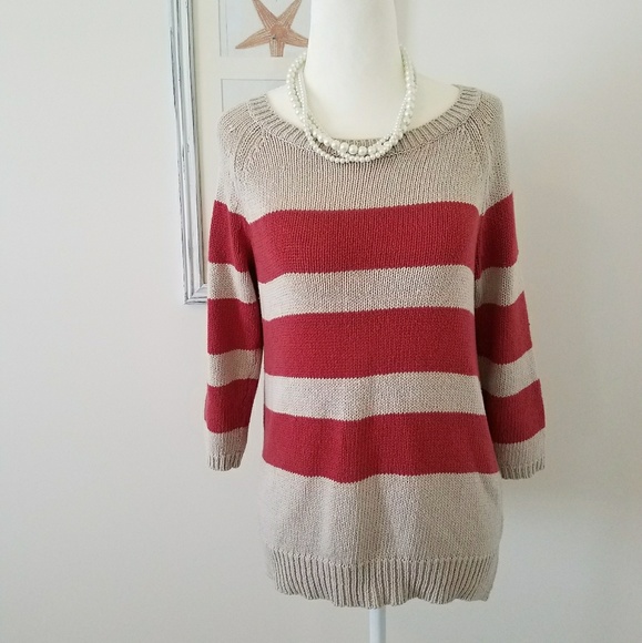 Preswick & Moore Sweaters - PRESWICK & MOORE knit stripe sweater