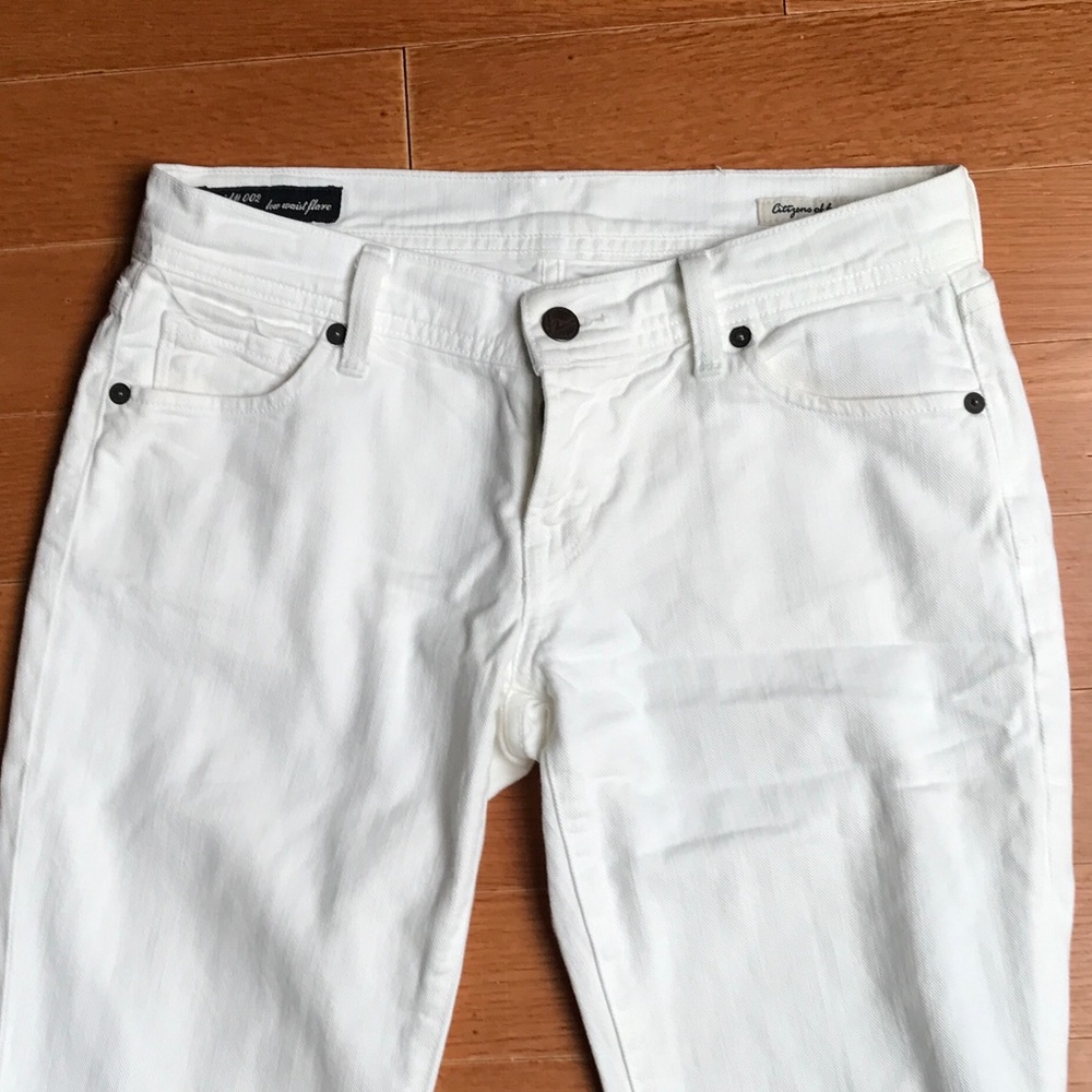 Citizens of humanity low rise, flare jeans,26