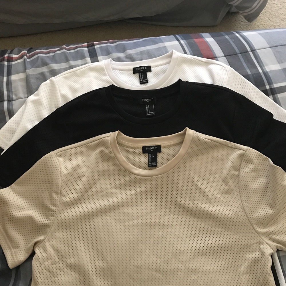 Tan jersey shirt