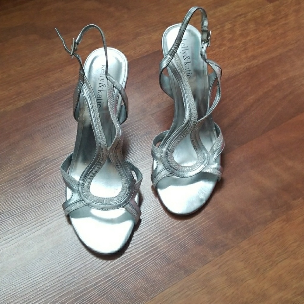 Silver heels