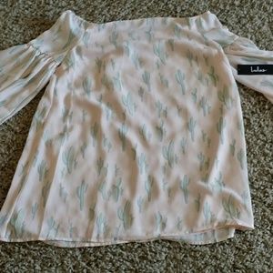 Lulu's cactus print dress