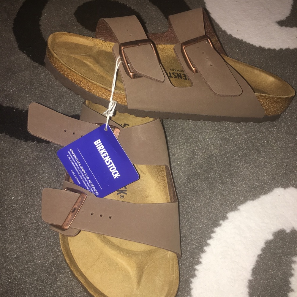 Brand new, never worn Men's Birkenstocks