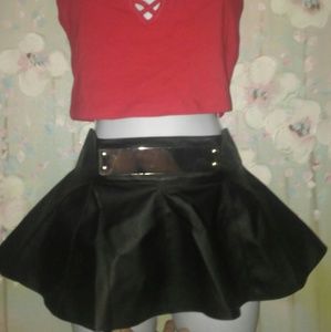 Cititrends faux leather skirt