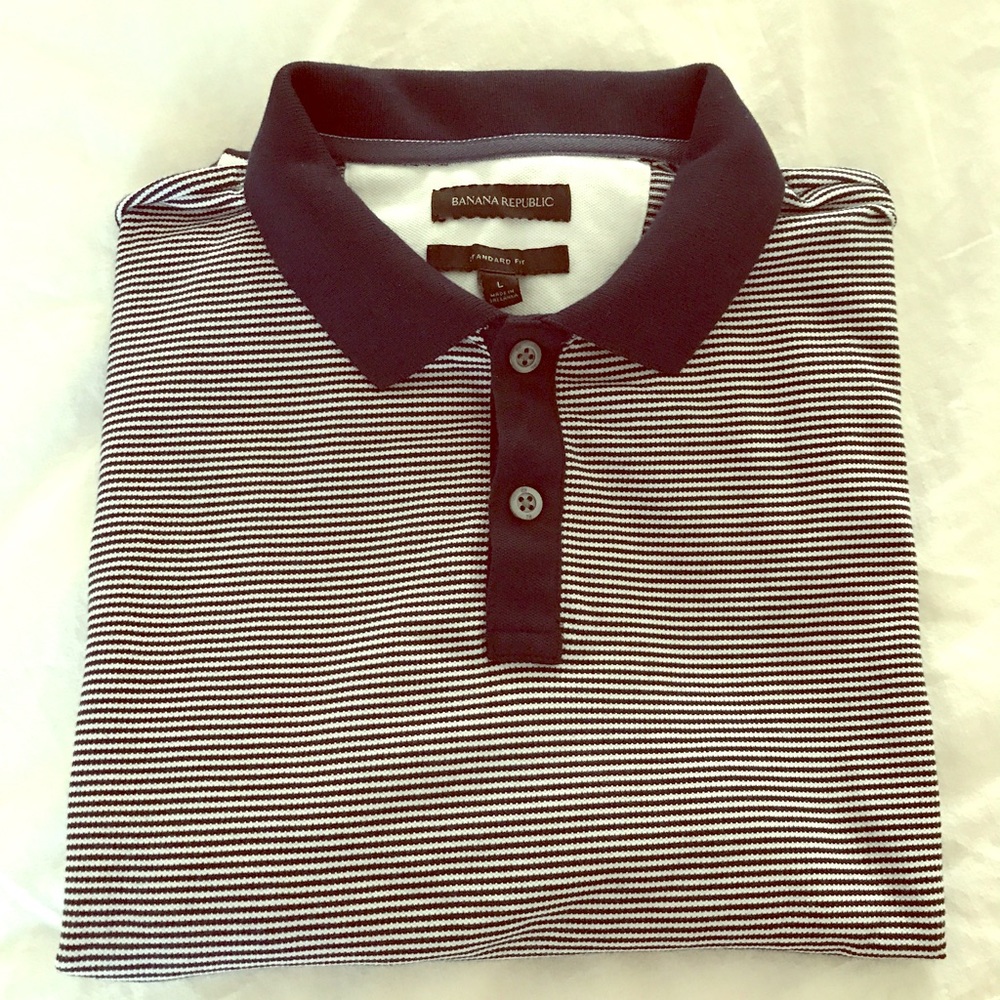 Banana Republic Standard fit Polo