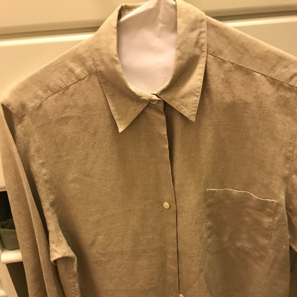 J Crew Linen Shirt