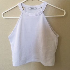 Zara halter neck crop top