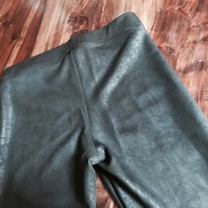 Express, faux leather leggings, small