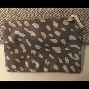 Clare V double sided leather clutch bag