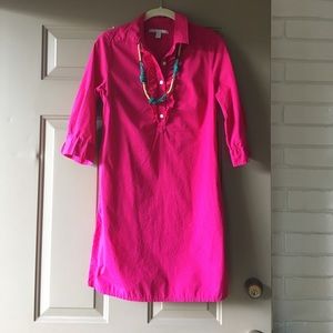 Pink Shirt Dress Sz. XS