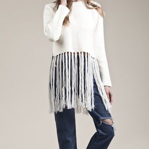 Moon River fringe sweater