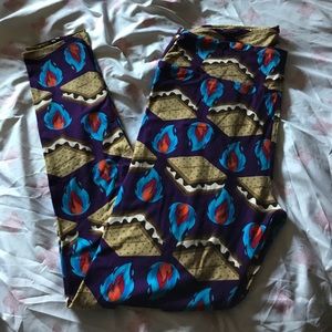 TC Lularoe Smores leggings