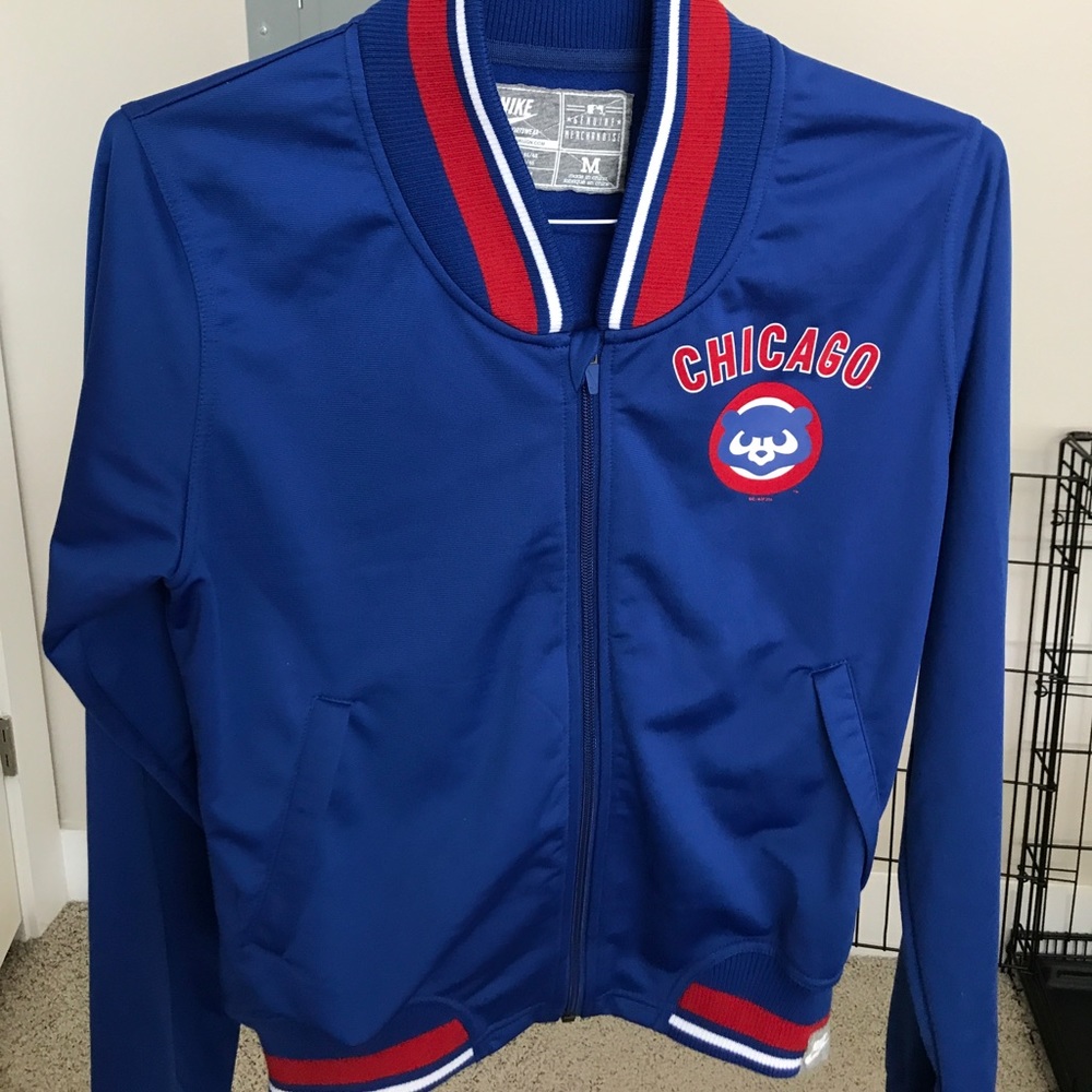Nike Chicago Cubs sports jacket
