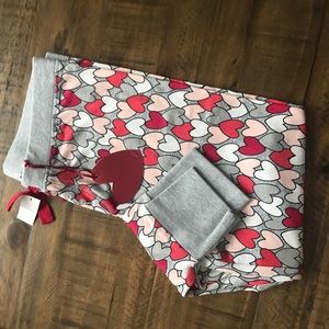 Pajama heart print pants from Primark
