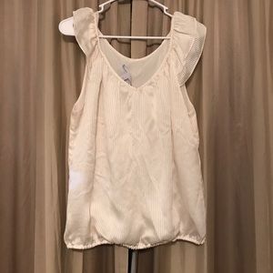Cream Old Navy Blouse