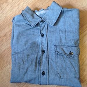 Men's Burton Gray Collar Button Up