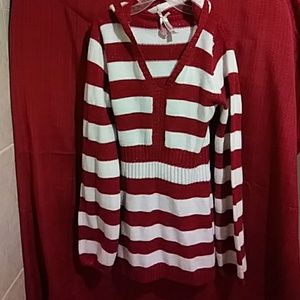 CANDY CANE CHRISTMAS HOODIE