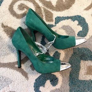 Mossimo Emerald Green High Heels