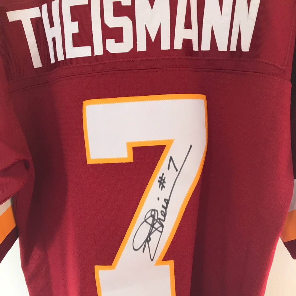 Signed Joe Theismann Jersey
