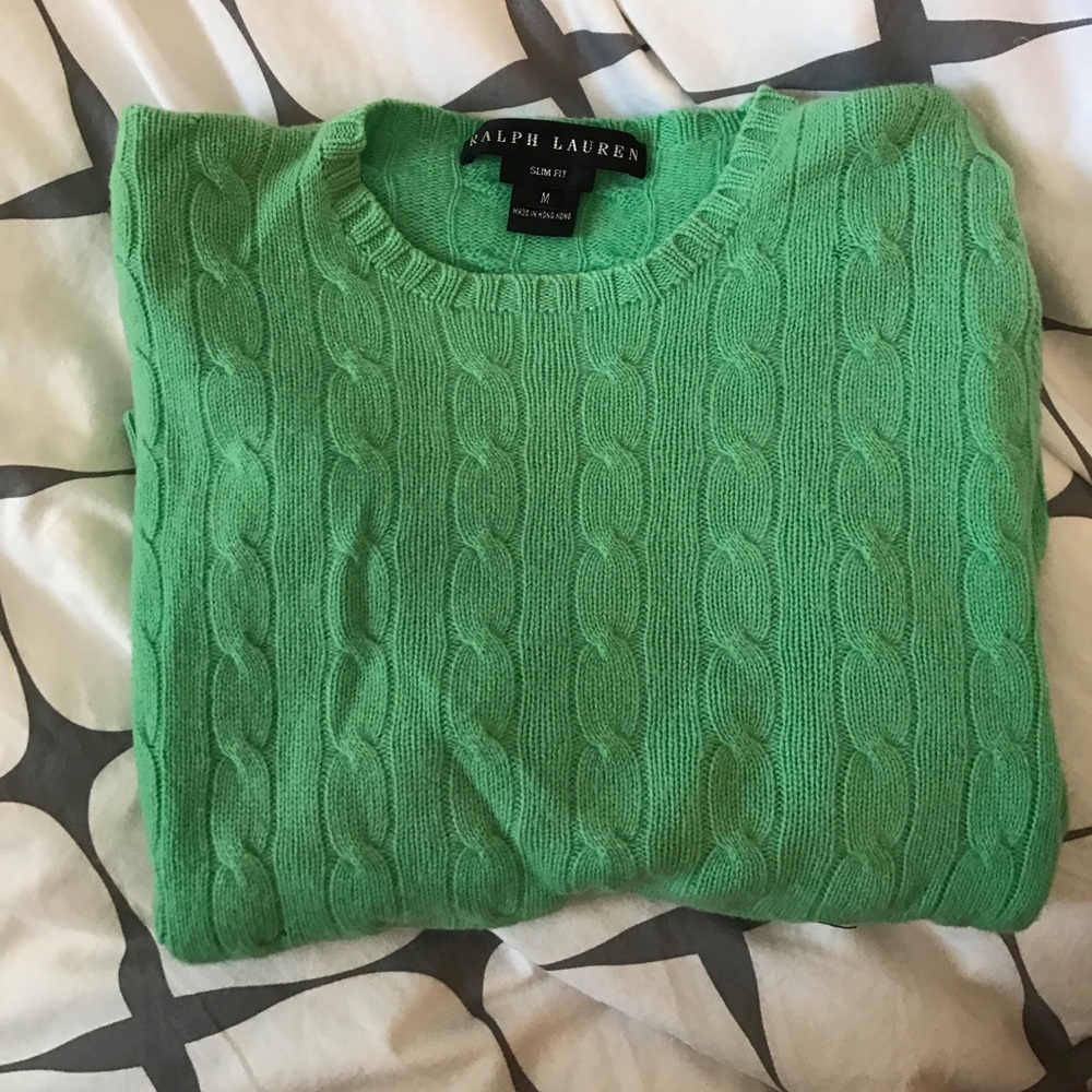 Mint Green Cashmere sweater