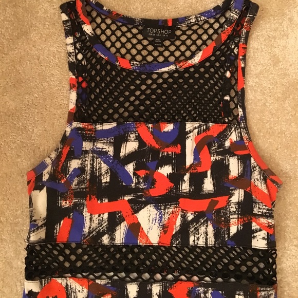 Graffiti print bodycon dress - Picture 5 of 9