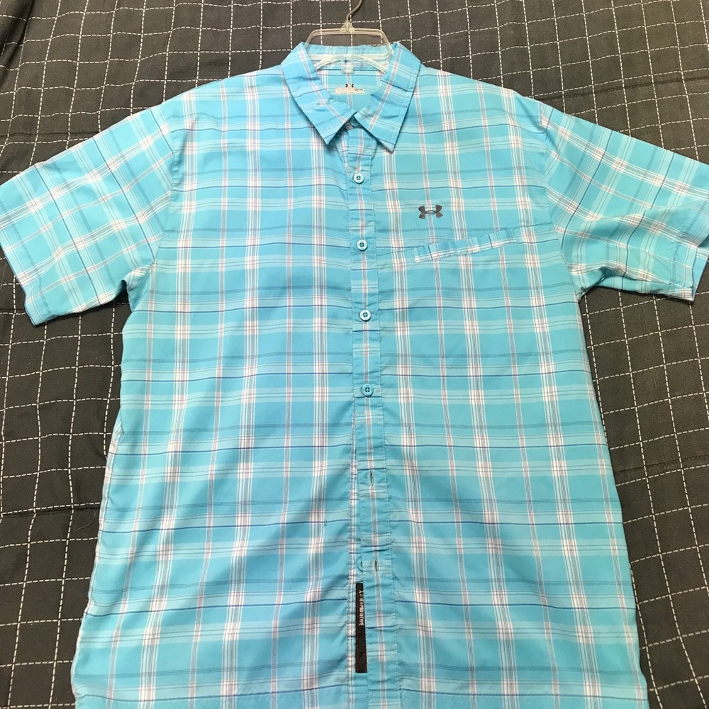 Under Armour Short Sleeve Button Up