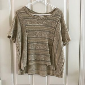 Short Sleeves Sweater Top