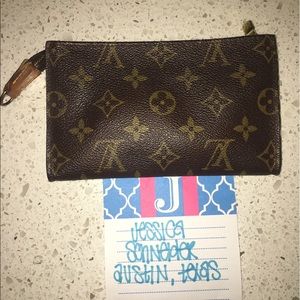 SOLD Louis Vuitton Monogram Pouch