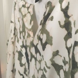 Patterned Asymmetrical Dress in Pastels (M)