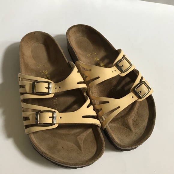 Birkenstock Shoes - Cream Colored Birkenstock Sandals