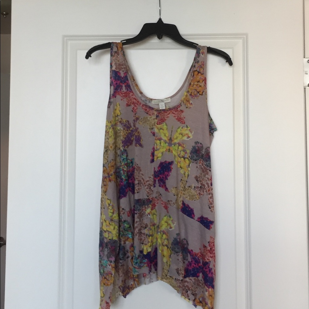 Flowy BoHo tank top.