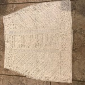 Cream color H&M skirt size 10