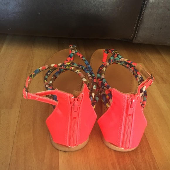Ankle multi strap sandals - Picture 2 of 4