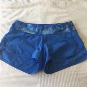 Lululemon Blue Shorts