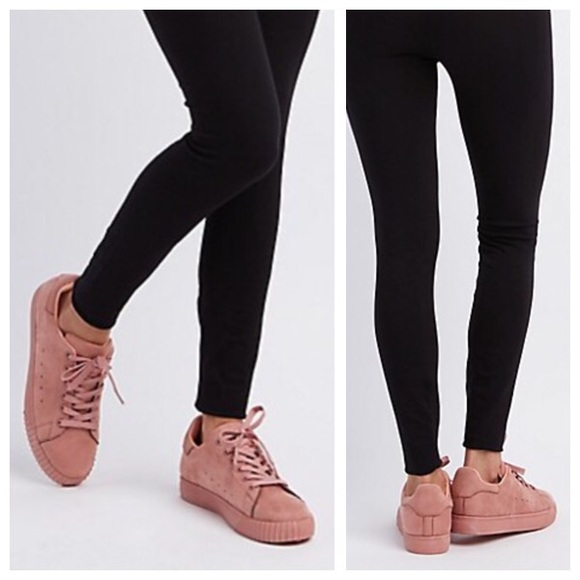 🌸2xHP🌸 Cute Creeper Style Platform Sneakers - Picture 4 of 8