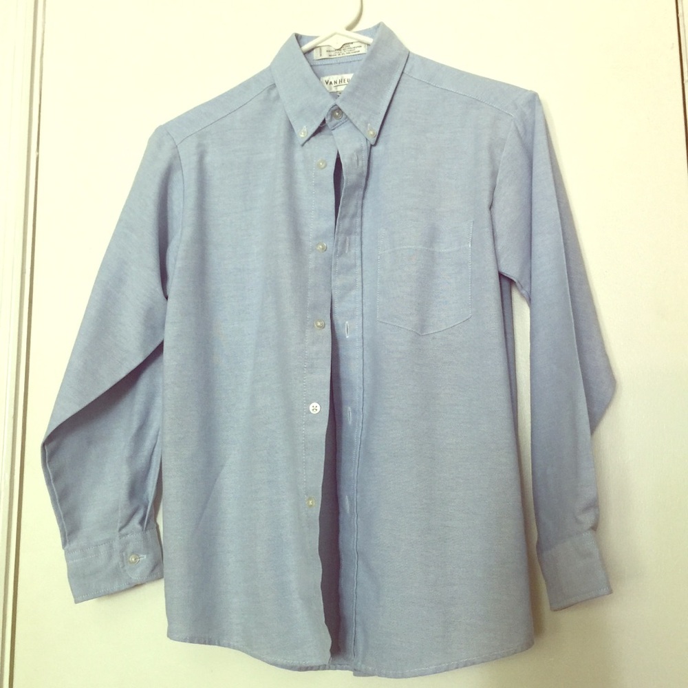 Like new! Boys Van Heusen Oxford shirt