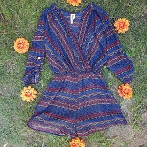 Patterned Romper