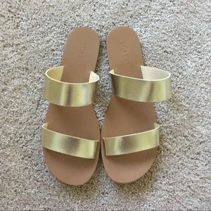 Metallic Gold Sandal