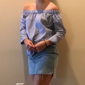 OTS Blue& white top from Philosophy