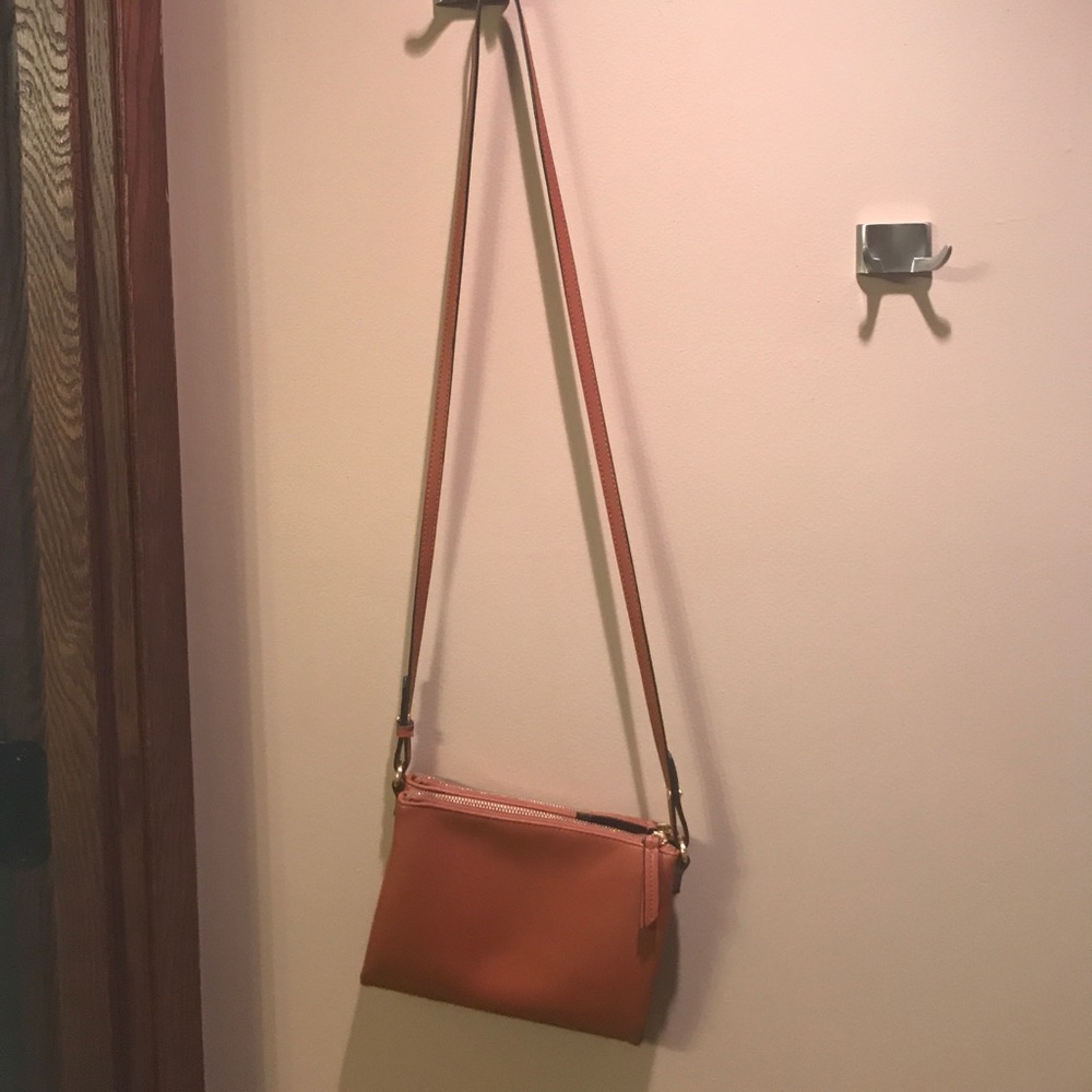 Chestnut Brown Small Cross-body Purse