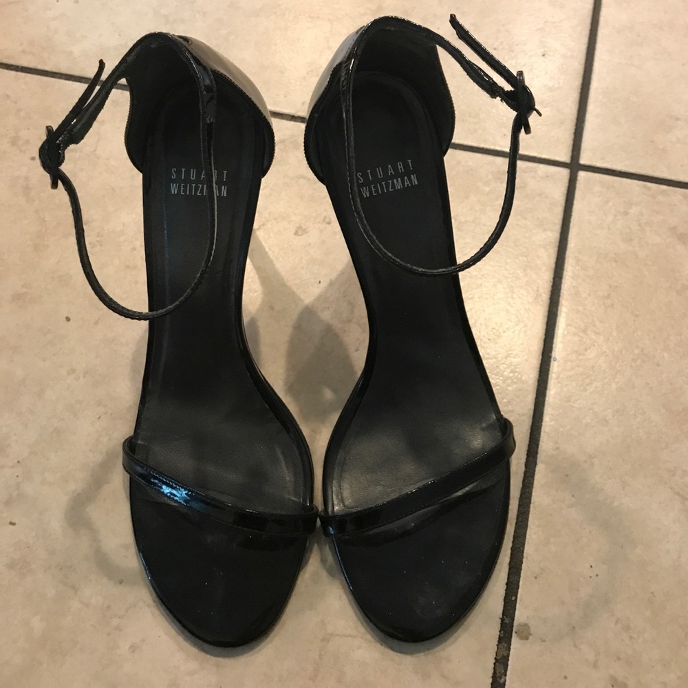 Single strap heels