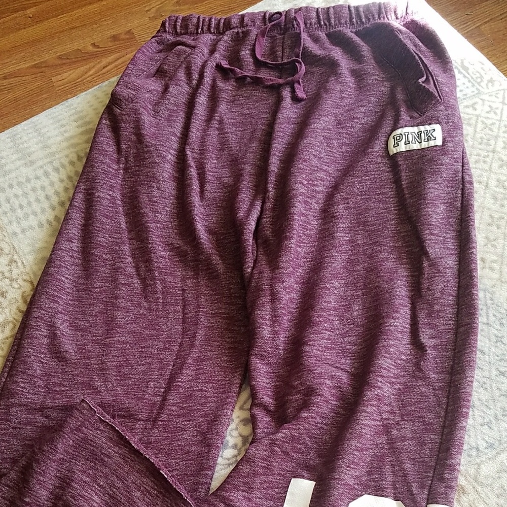 VS Pink campus sweatpants sz small