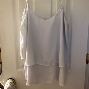 White tank top