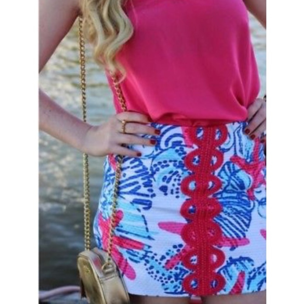 Lilly Pulitzer Tate Dress She Shell Mini Skirt