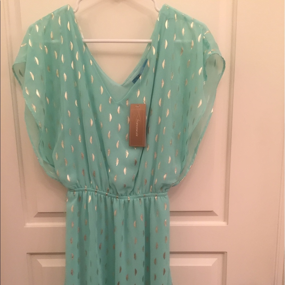 Turquoise never been worn dress