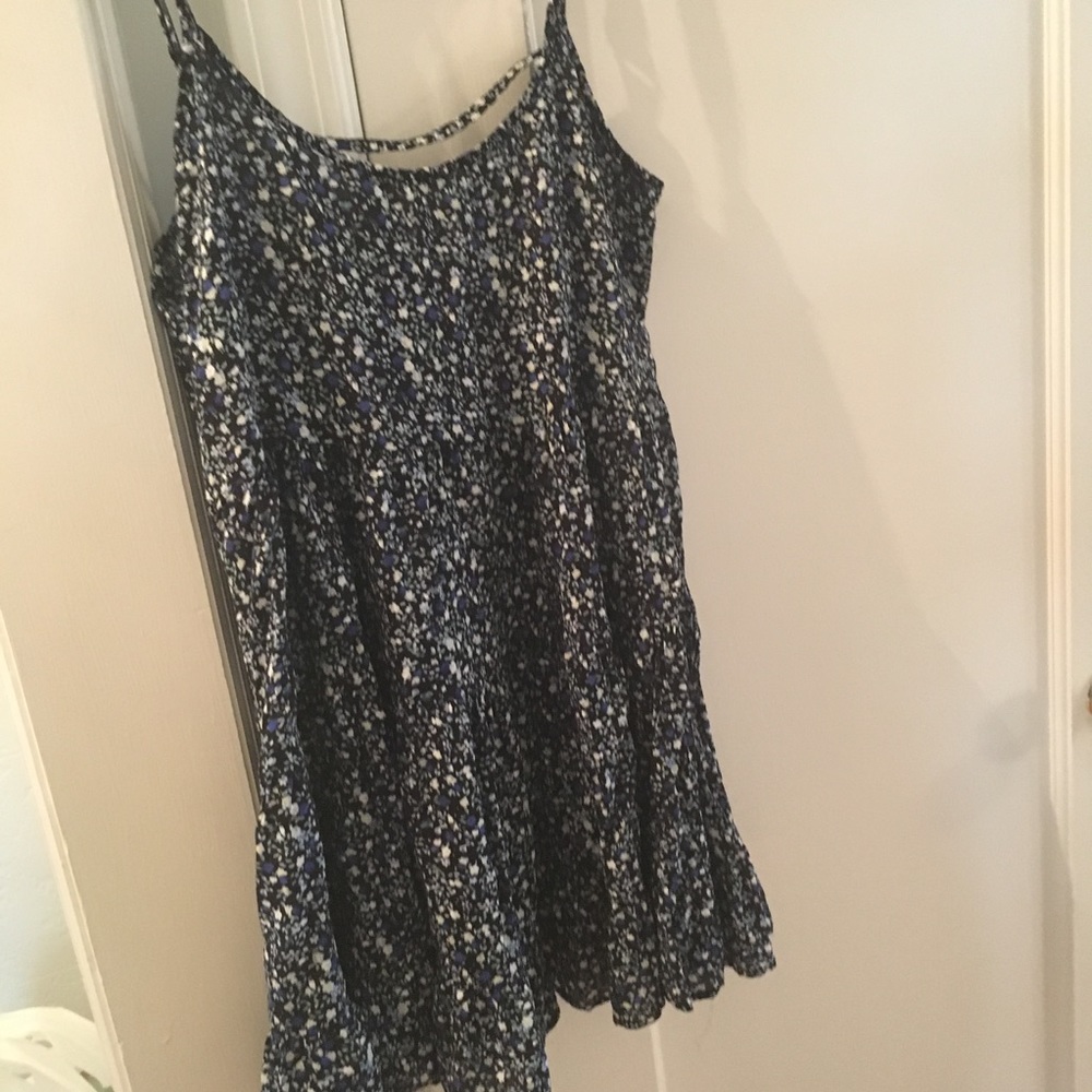 American Eagle Babydoll floral slip dress