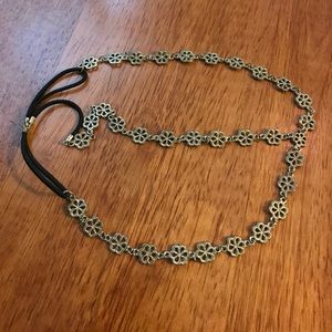 Zara Gold Head Piece